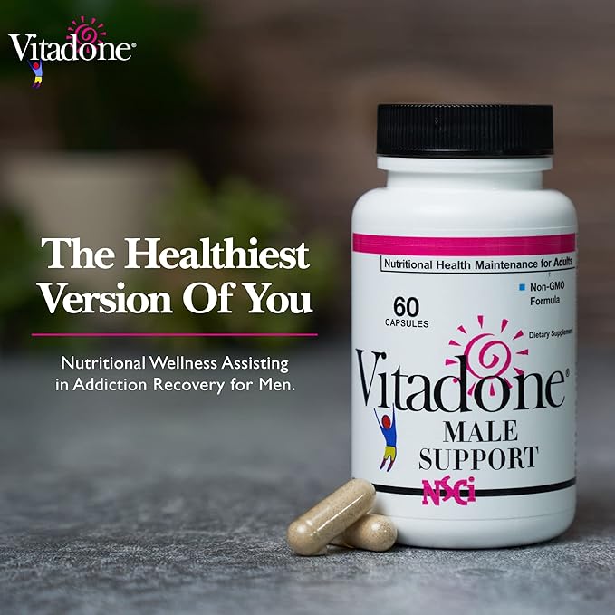 NSC Male Bedroom Support - Nutrients for Wellness in The Bedroom - Complements Original Balance Systems, Moods, Mens Energy & Vigor - Niacin, Zinc, Fenugreek, Maca Powder, Caffeine - 60 ct.