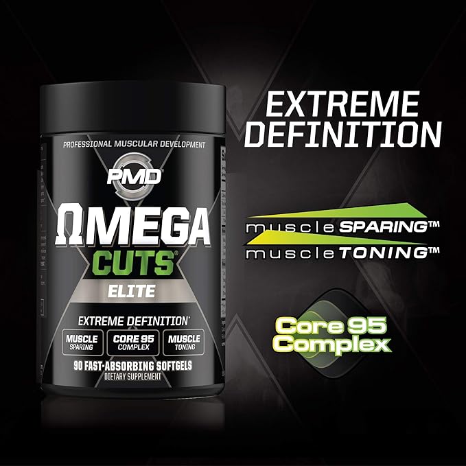 PMD Sports PMD Sports Ultra Pump Fuel Insanity - Pre Workout - Miami Sunrise (30 Servings) & PMD Sports Omega Cuts Elite Thermogenic Fat Burner (90 Softgels)