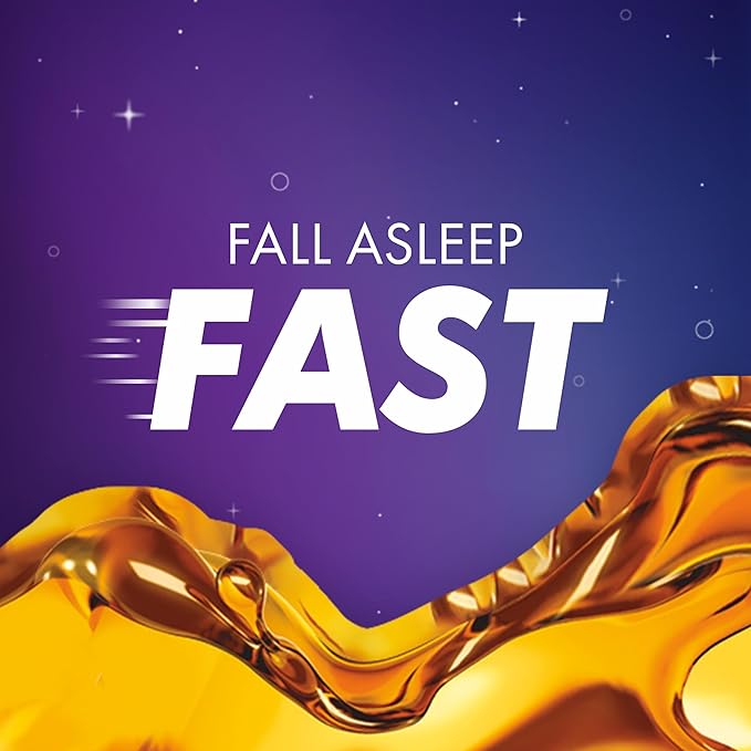 ZzzQuil Liquid Sleep Aid, Soothing Sleep, Diphenhydramine 50mg HCl, Chamomile Honey Flavored, Nighttime Sleep Aid Liquid, Sleep Aids for Adults, 2 Pack, 24 FL OZ