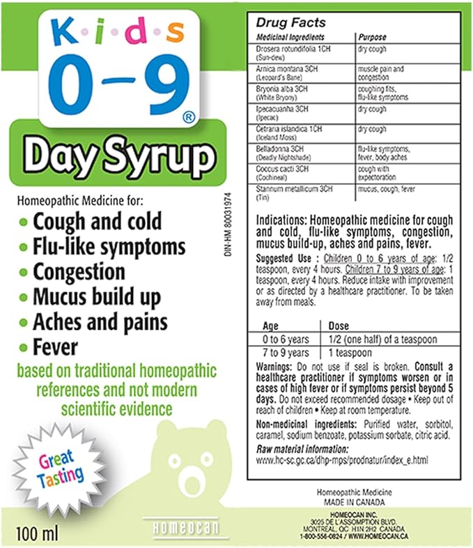 Day Syrup 100 ml | kids 0-9