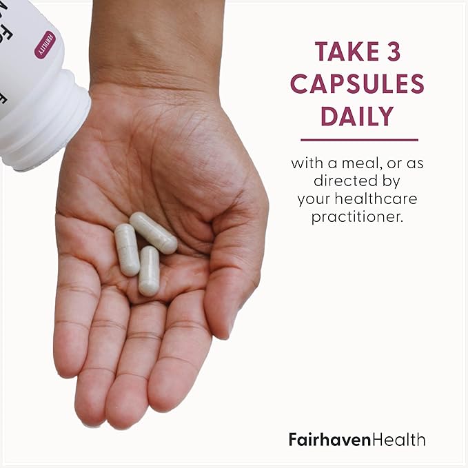 Fairhaven Health FertilAid for Women | Prenatal Vitamin Fertility Supplements for Women | Conception for Her with Vitex and Folate | Support Cycle Regularity and Ovulation* | 270 Vegan Capsules