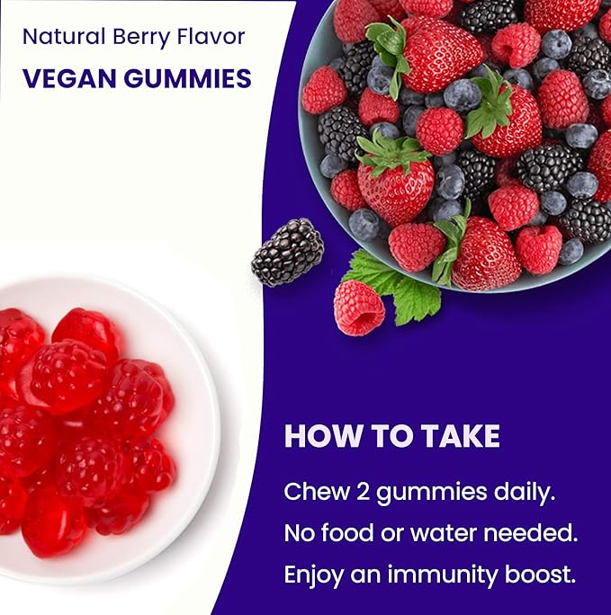NutraChamps (2-Pack) Vitamin C Gummies and Elderberry Gummies Bundle