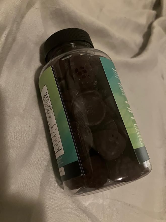 Shilajit Gummies with Irish Sea Moss Black Seed Oil Ashwagandha Ginger Elderberry Vitamin D3 Chlorophyll Turmeric Bladderwrack Advanced Strength Formula Resin Shilajit for Men & Women