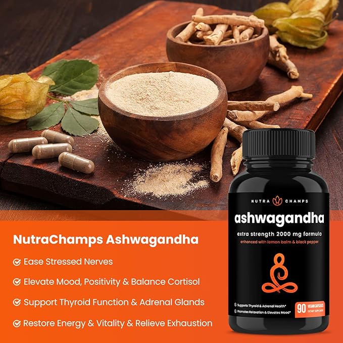 NutraChamps Maca and Ashwagandha Bundle