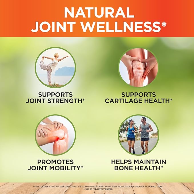 Glucosamine Chondroitin MSM Supplement – Joint Supplements for Men and Women – Glucosamine for Joints and Mobility – Turmeric for Joint Health, Cartilage and Flexibility – Made in USA