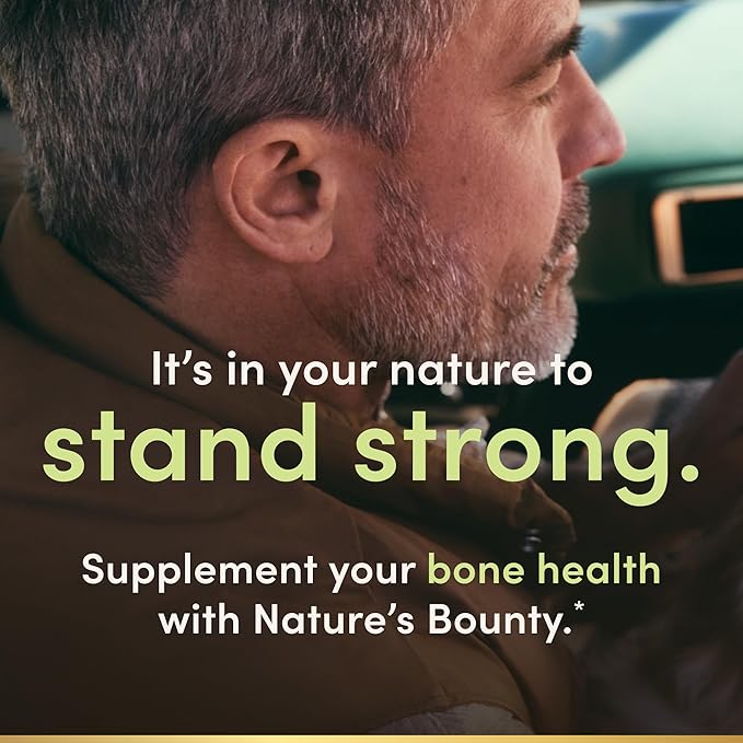 Nature's Bounty Calcium 1200 mg with Vitamin D3 - Bone Health Softgels, Calcium and Vitamin D Supplement, 120 ct (Pack of 1)