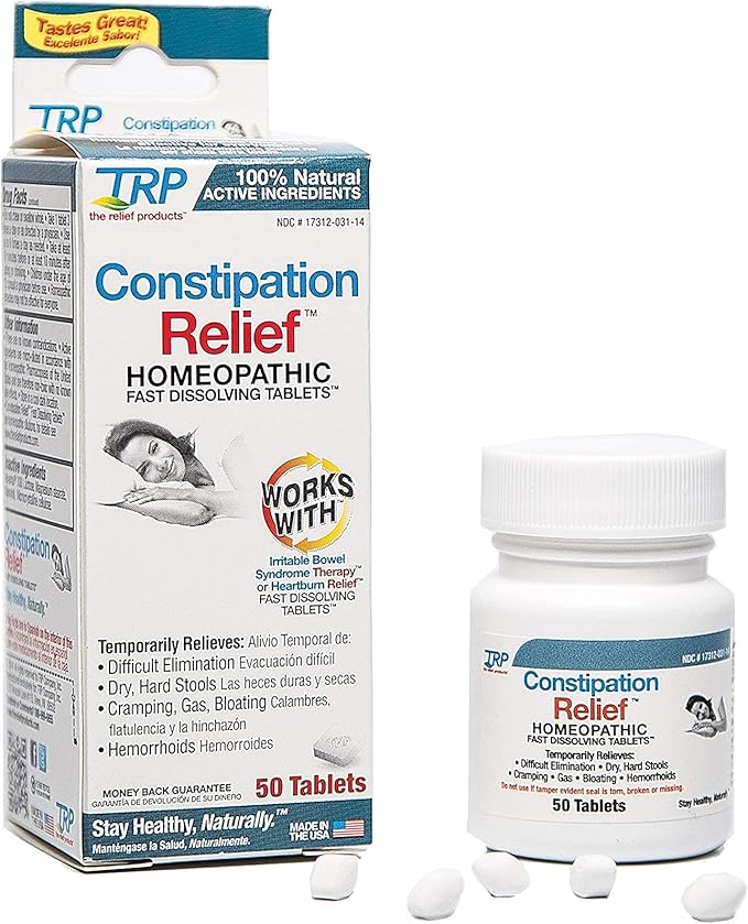 The Relief Products Constipation Relief, 50Count