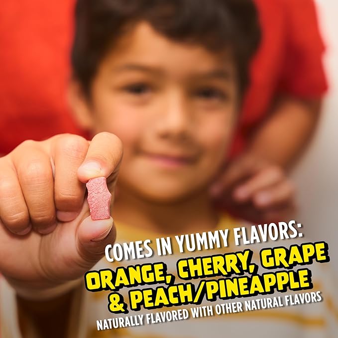 Flintstones Chewable Kids Multivitamin with Vitamin C, D, B12 & Iron for Toddlers, 90 Count (Pack of 2)