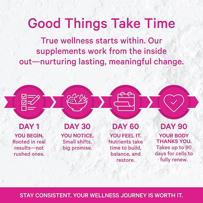 Pink Stork Postpartum Mood Support - Postnatal Hormone Balance for Women - Breastfeeding Friendly - Stress & Cognitive Support, New Mom Essentials - Ashwagandha, Chamomile, & Vitamin D, 60 Capsules