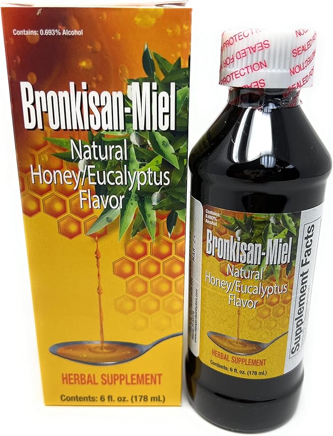 Eucalyptus and Propolis 6 fl. oz. (Jarabe con Miel y Eucalipto)_AB