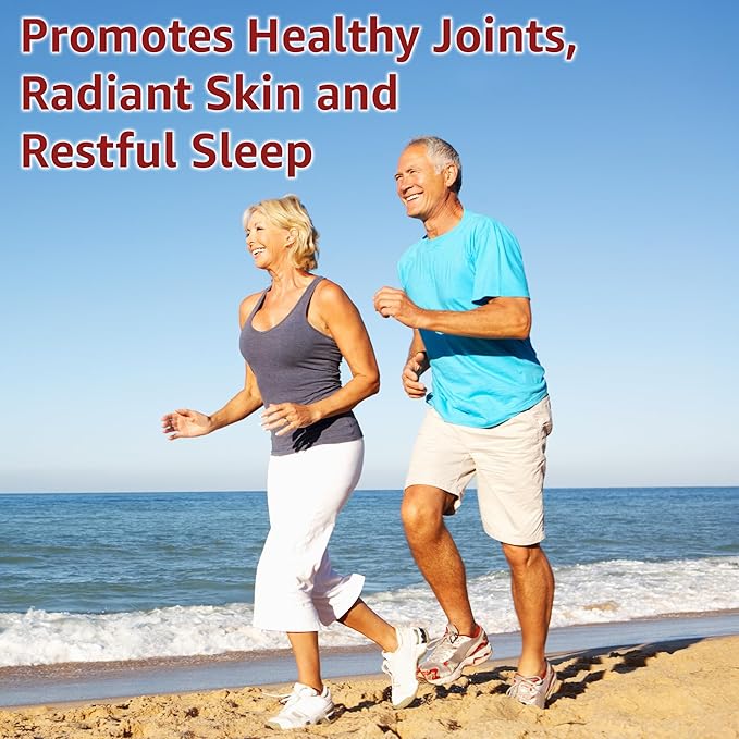 Vital for Women and Men, Joint Support, Sleep Aid, Skin Care/Collagen Peptides Mix, Hyaluronic Acid, Glucosamine, Chondroitin, Glycine, Magnesium, Boron & Aloe – 30 Days Supplies