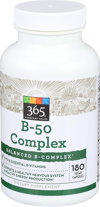 365 by Whole Foods Market, B – 50 Complex, 180 ct