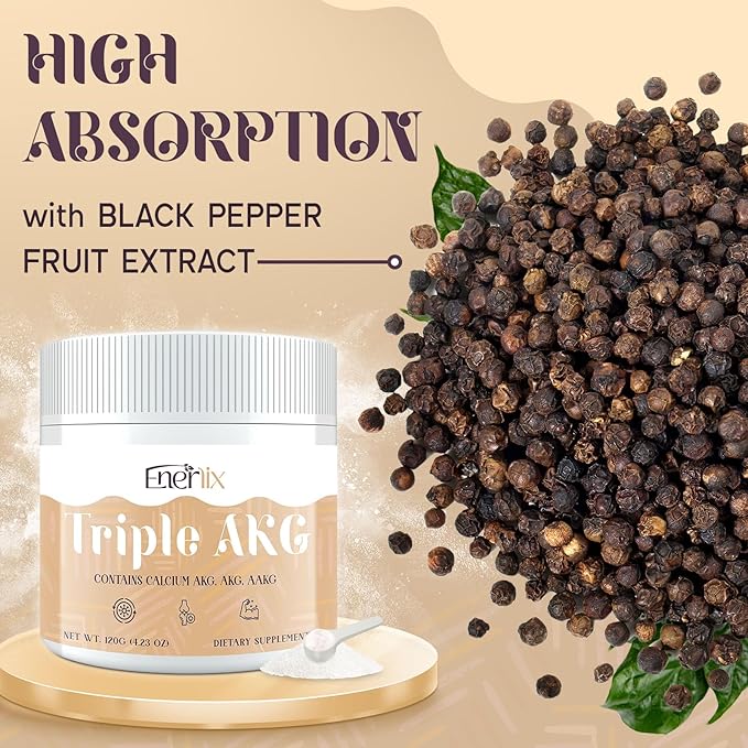 11-in-1 AKG Supplement – Calcium AKG, AAKG, OKG, GKG, CoQ10, Vitamin B3 - Supports Mitochondria, Cellular Energy, Longevity & Age Defense – High Absorption - 30 Servings