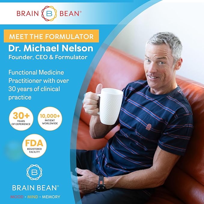 Brain Omega with Lutein and Zeaxanthin โ Omega 3 Supplement for Brain, Heart & Eye Health โ 460 mg DHA, 90 mg EPA, Lutein and Zeaxanthin Supplements โ 180 Softgels (90 Servings)