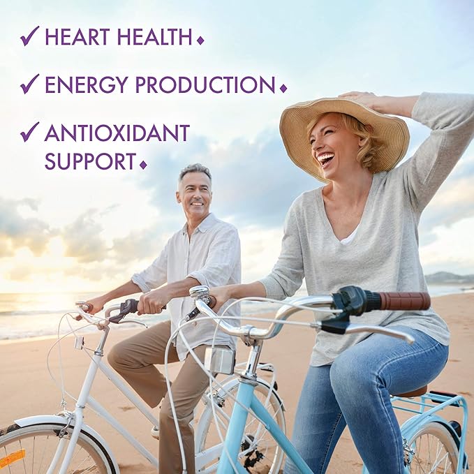 Bluebonnet Nutrition Active CoQ10 Ubiquinol 200mg Vegetarian Softgels, Heart & Cellular Health, Non GMO, Gluten, Soy & Milk Free, White, 60 Count