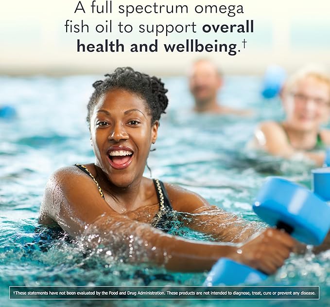 Garden of Life Dr. Formulated Norwegian Salmon Oil - Dietary Supplement - Full Spectrum Omega-3 EPA, DHA, DPA - Fish Oil from Norwegian Fjords - for Heart Health - 60 Softgels