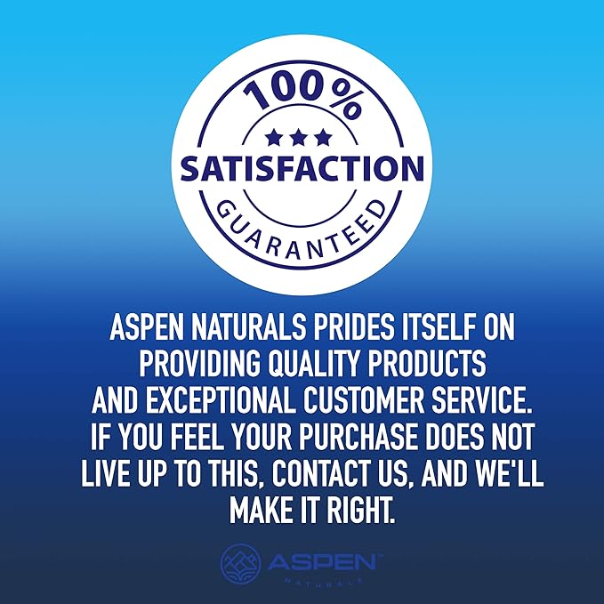 ASPEN NATURALS Marine Collagen Peptides Powder 12 Oz – Type I & III | Sustainably Sourced, Wild Caught | for Hair, Skin & Nails | Unflavoured, Easy to Mix, Gluten-Free, Non-GMO