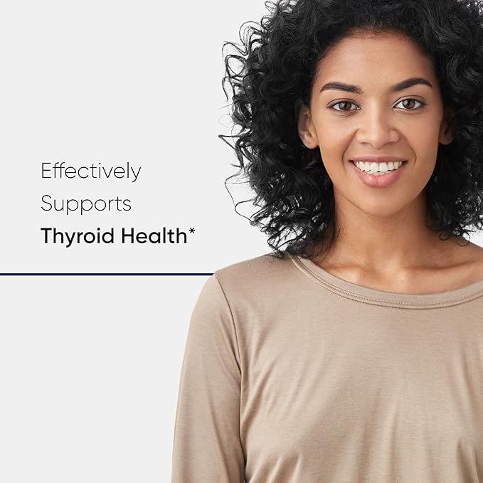 Sandhu's Thyroid Support Complex with Selenium, Zinc, Iodine, L Tyrosine, Ashwagandha | Pure Health Supplement for Women & Men |70 Count, 35 Days Supply
