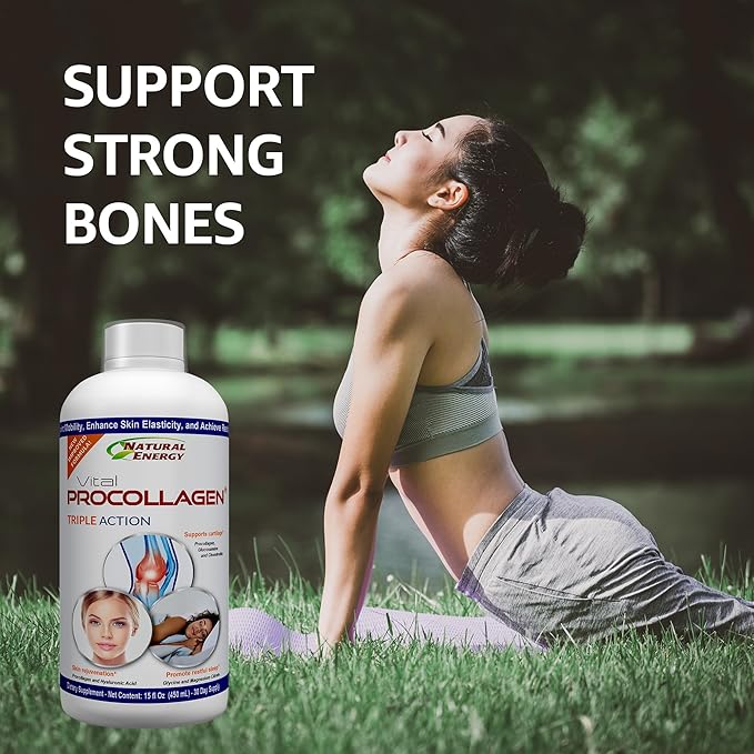 Vital for Women and Men, Joint Support, Sleep Aid, Skin Care/Collagen Peptides Mix, Hyaluronic Acid, Glucosamine, Chondroitin, Glycine, Magnesium, Boron & Aloe – 30 Days Supplies