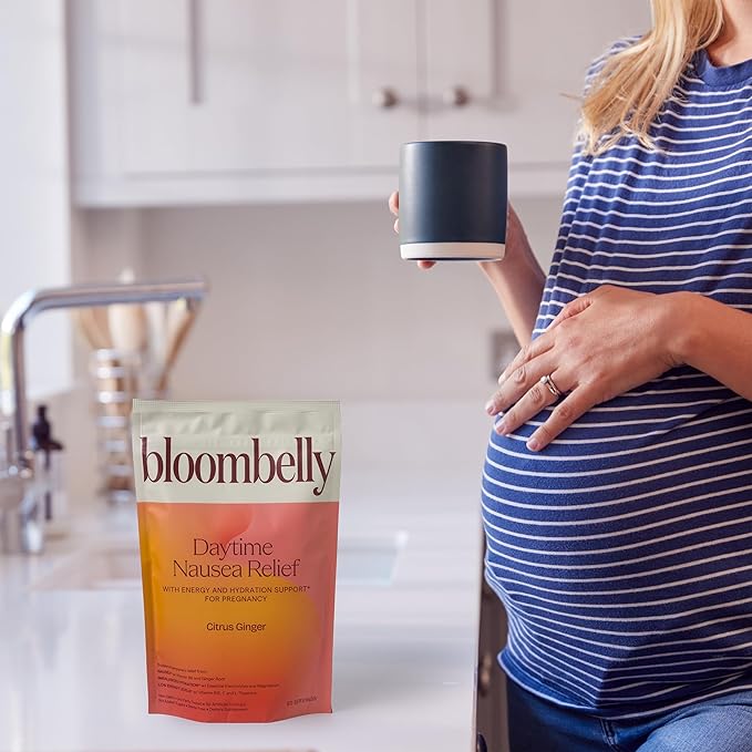 Morning Sickness + Nausea Relief. Electrolytes Hydration Support. Safe Energy Boost + Prenatal Vitamins with Magnesium, Vitamin b6. First Trimester Pregnancy Must Haves 60 Servings