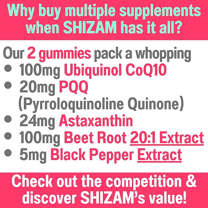 Ubiquinol CoQ10 PQQ Astaxanthin Beets Gummies, Super Mitochondrial ATP Supplements Soft Chews Liquid Pills Powder Alt, Beet-Root CQ-10 CO-Q10 Q CO-10 CQ10 C0Q10 Bioperine 20mg 40mg 100mg 200mg 400mg