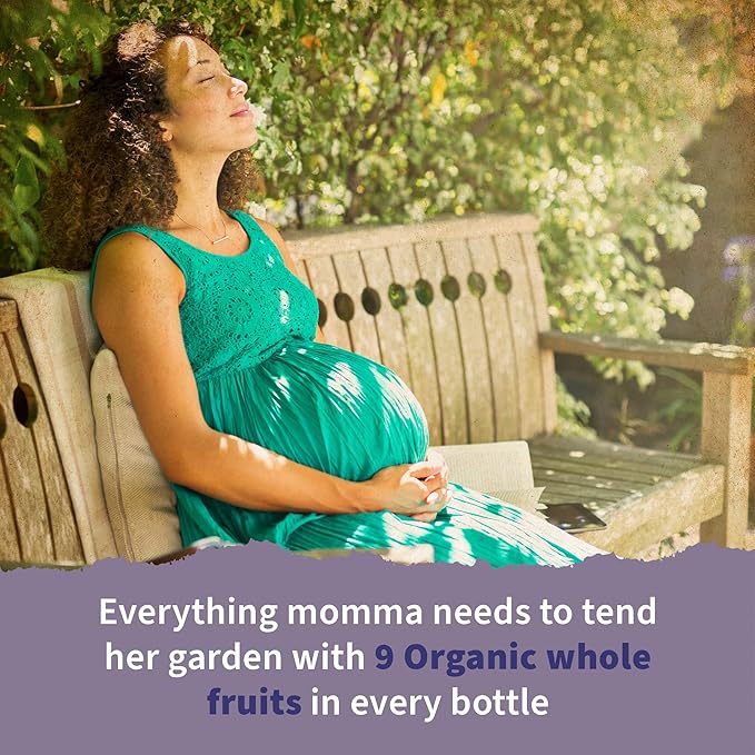 Prenatal Gummies Multivitamin with Vitamin D3, B6, B12, C & Folate for Healthy Fetal Development – Garden of Life mykind Organics – Organic, Non-GMO, Gluten-Free, Vegan, Berry Flavor, 30 Day Supply