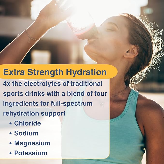 restirr Runner’s Recovery: Triple Action Extra Strength Hydration, Muscle Recovery and Joint Support – with Electrolytes, Magnesium, Potassium, glucosamine & msm: 30 doses