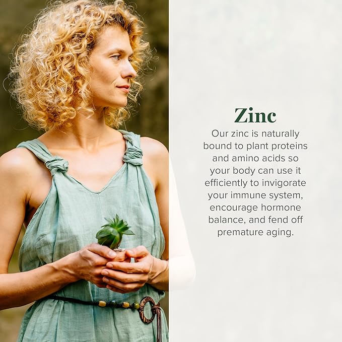 Global Healing USDA Organic Zinc Supplements Liquid - Pure Vitamin Drops for Immune System Boost, Hormone Balance, and Healthy Aging - Natural, Vegan-Friendly, Non-GMO, Organic Zinc Vitamins (2 Fl Oz)