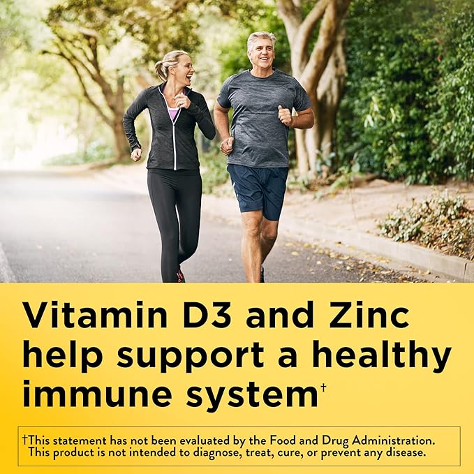 Nature Made Calcium Magnesium Zinc with Vitamin D3, Dietary Supplement for Bone Support, 300 Tablets