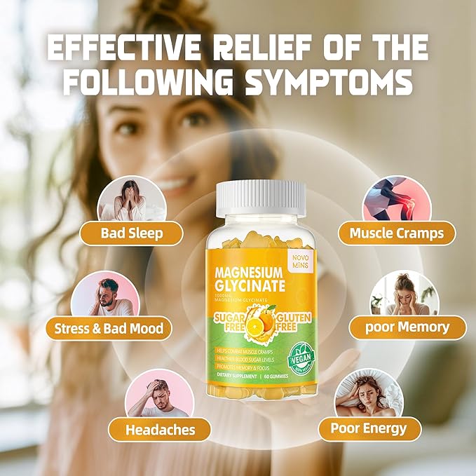 60 CT Magnesium Glycinate Gummies