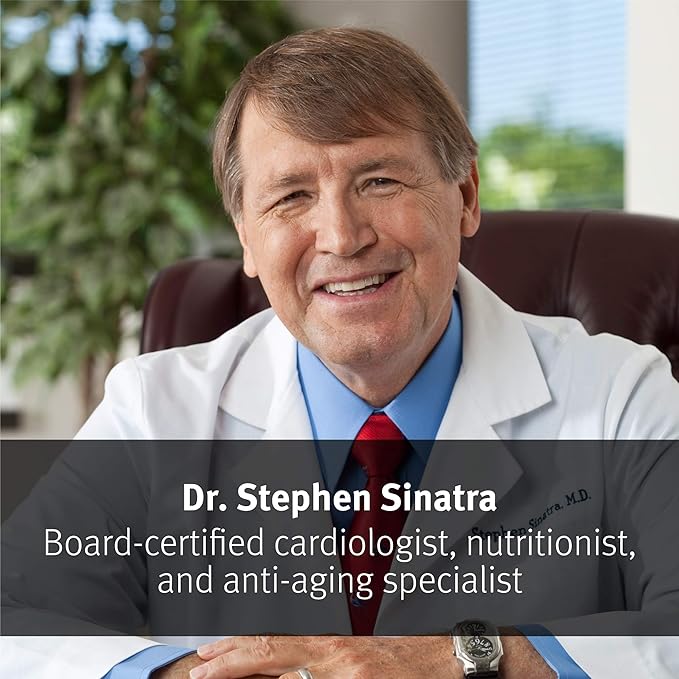 Dr. Sinatra Advanced Cholesterol Solutions Heart Health Supplement with Citrus Bergamot, 30 Capsules (30-Day Supply)