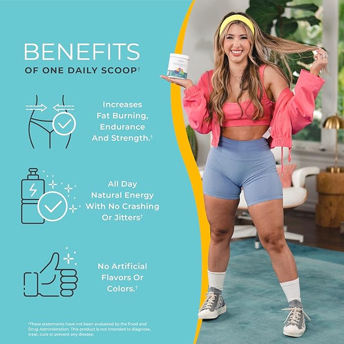 One Sol Pre-Workout for Women, Enhanced Pump & Focus, No Jitters Or Crash, Natural Ingredients, 100% Vegan, Gluten Free & Soy Free, (Gummy Bear)
