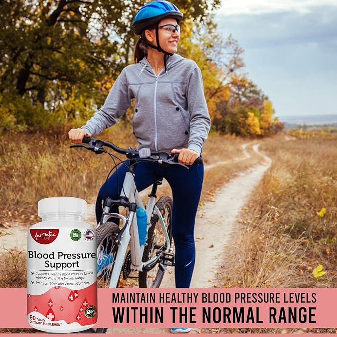 Blood Pressure Support Supplement 90 Capsules