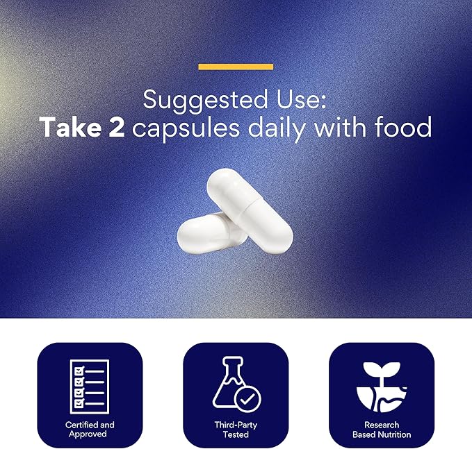 Brain Booster - Nootropic Supplement to Enhance Cognitive Function - 360 Vegan Friendly Capsules - 6 Bottles