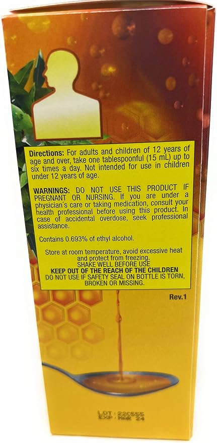 Eucalyptus and Propolis 6 fl. oz. (Jarabe con Miel y Eucalipto)_AB