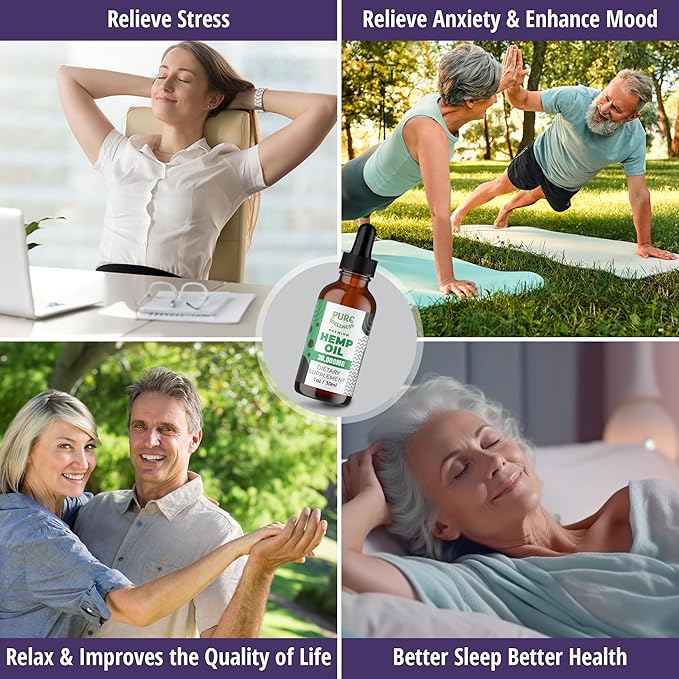 Hemp Seed Oil (30,000mg 6-Pack)