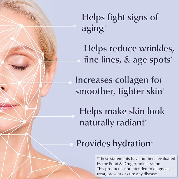 Lane Innovative - Toki Powder, Collagen Supplement for Skin, Collagen Peptides for Anti-Aging, Anti-Wrinkle Formula, Helps Reduce Age Spots, Peptides for Youthful Skin (30 Servings)
