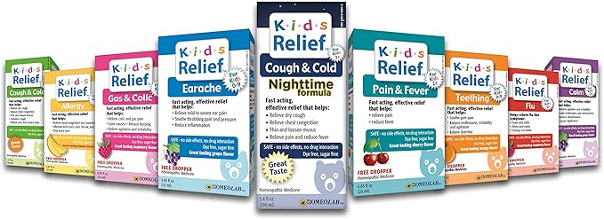 Kids Relief Kids Relief Throat Ease Syrup for Ages 0-12, 3.4 Fl Ounce