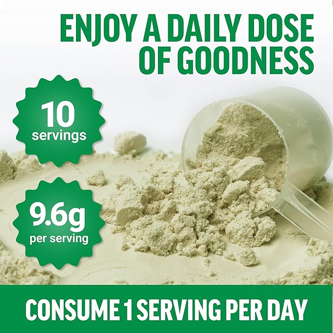 Force Factor Smarter Greens Daily Wellness Powder, Greens Superfood Powder to Support Gut Health, Bloating & Digestion, with 40+ Superfoods, 125 Million CFUs of Probiotics, Unflavored, 10 Servings