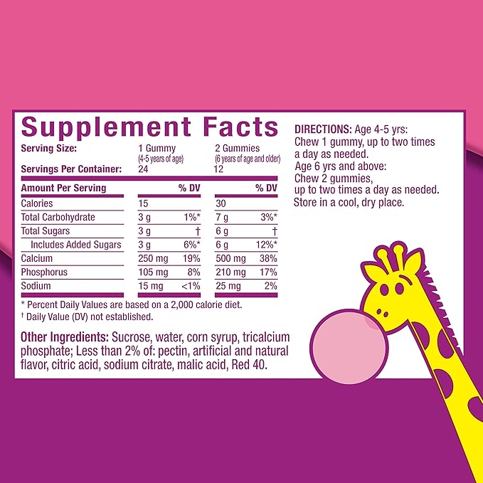 Pepto Kids Gummies, Helps Relieve Occasional Upset Stomach, Acid Indigestion, Sour Stomach and Heartburn, 24 Gummies