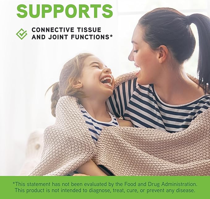 DAVINCI Labs Natural Flex - A Glucosamine and Chondroitin Sulfate Supplement to Support Connective Tissue and Joint Functions - Gluten Free - 90 Capsules