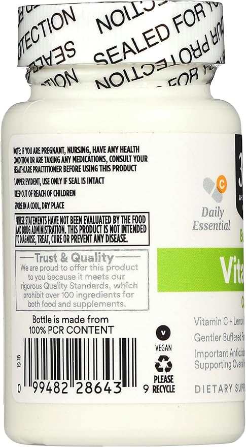 365 by Whole Foods Market, Buffered Vitamin C Complex, Vegan, 60 Capsules