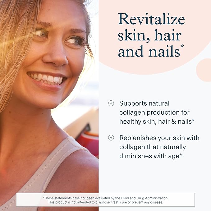 Youtheory Collagen Powder - Premium Collagen Supplement with Vitamin C & Biotin - Healthy Hair, Skin, Nails & Joints - Hydrolyzed & Highly Absorbable - Dairy, Soy & Gluten Free - Vanilla - 21 Packets