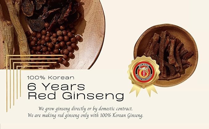 Pocheon 240g(8.5oz), 100% Pure Korean 6Years Root Panax Red Ginseng Extract Gold, TOP Ginsenoside, Saponin, Ginseng Herbal Supplement, Natural Immune Support