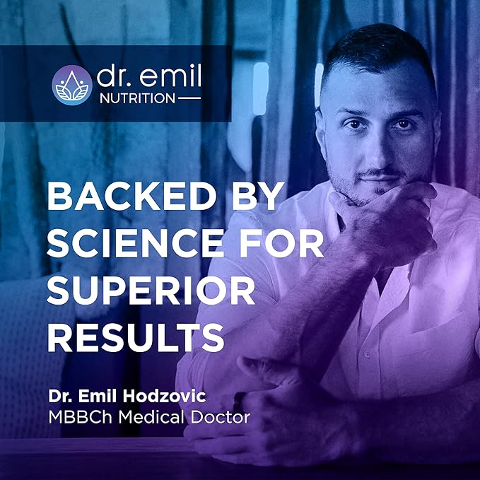 DR. EMIL NUTRITION Menopause Supplements for Women - Multi-Symptom Menopause Relief for Hot Flashes, Night Sweats & Mood Swings - Menopause Support Pills with Black Cohosh - 30 Day Supply