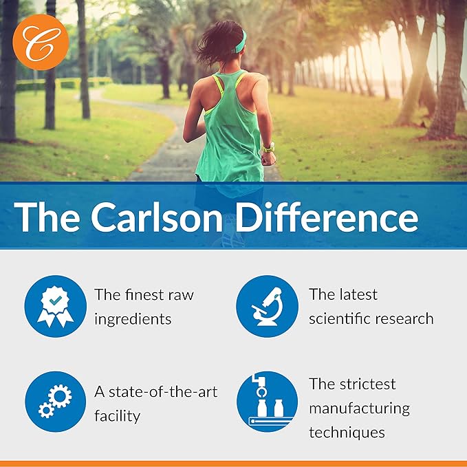 Carlson - L-Arginine, 675 mg, Promotes Healthy Circulatory & Cardiovascular System, 90 capsules