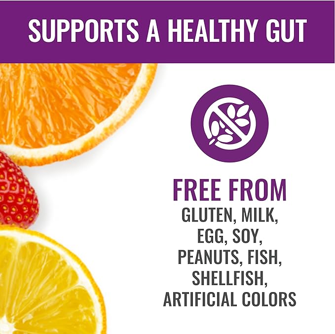 Fiber Advance Gummies | 100% Plant Based Fiber Supplement for Digestive Health | Chicory Root Inulin Prebiotic Gummies for Adults | Gluten Free, Vegetarian, & Non-GMO (Pack of 3)