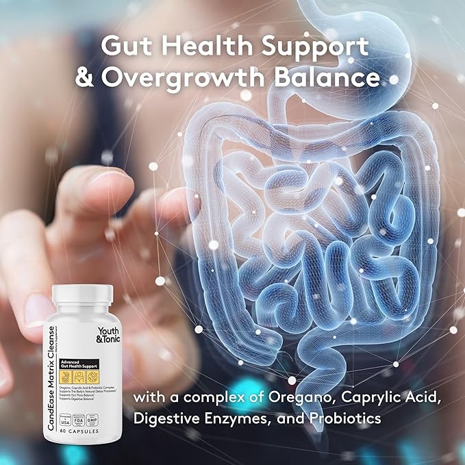 Hormone Balance & CandEase Matrix & Kidney Cleanse Bundle 3 Pack for Woman | Female All Stages Hormonal & Digestive Imbalance Support