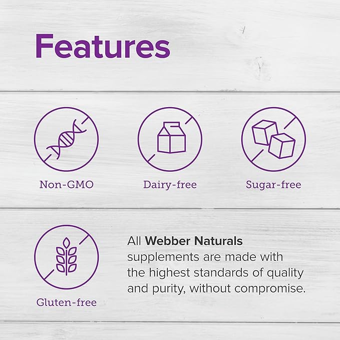Webber Naturals Apple Cider Vinegar 2000 mg with The Mother, High Potency, 300 Capsules, 2000 mg per Serving, Natural Digestion Support, Non-GMO, Gluten, Dairy & Sugar Free