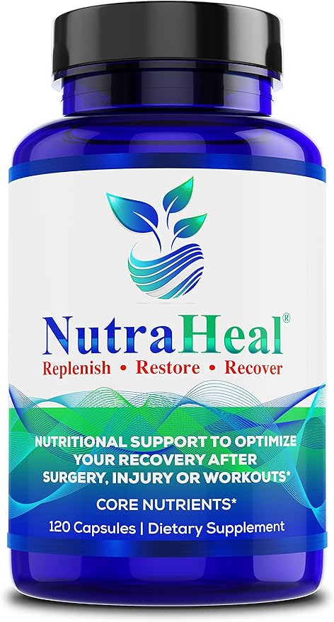 Dietary Supplement - with Vitamin D3, Calcium HMB, Zinc & Bromelain - Support Post Surgery Recovery, Workout, Sports & Exercise Injuries - Natural Immunity Booster - 120 Capsules per Bottle